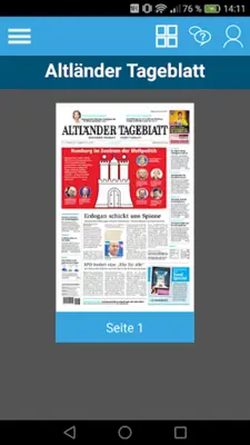 Tageblatt E-Paper android App screenshot 11