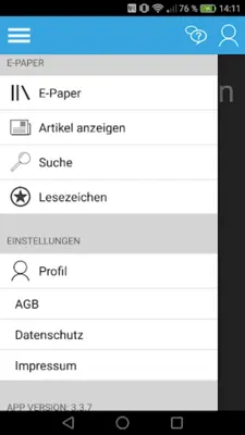 Tageblatt E-Paper android App screenshot 13