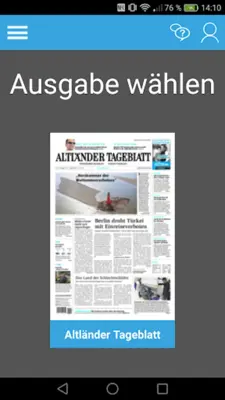 Tageblatt E-Paper android App screenshot 14