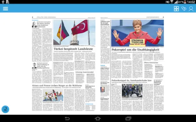 Tageblatt E-Paper android App screenshot 3